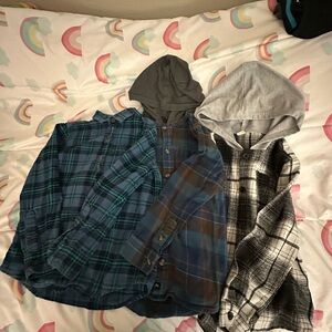 Boys Flannel Lot